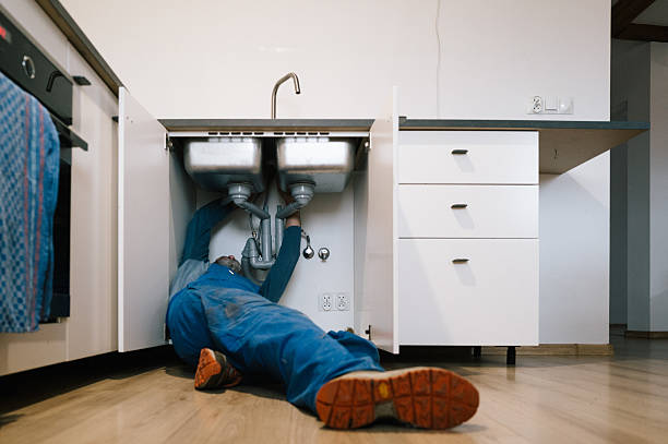 Professional Drain Cleaning technician working in Filley, NE